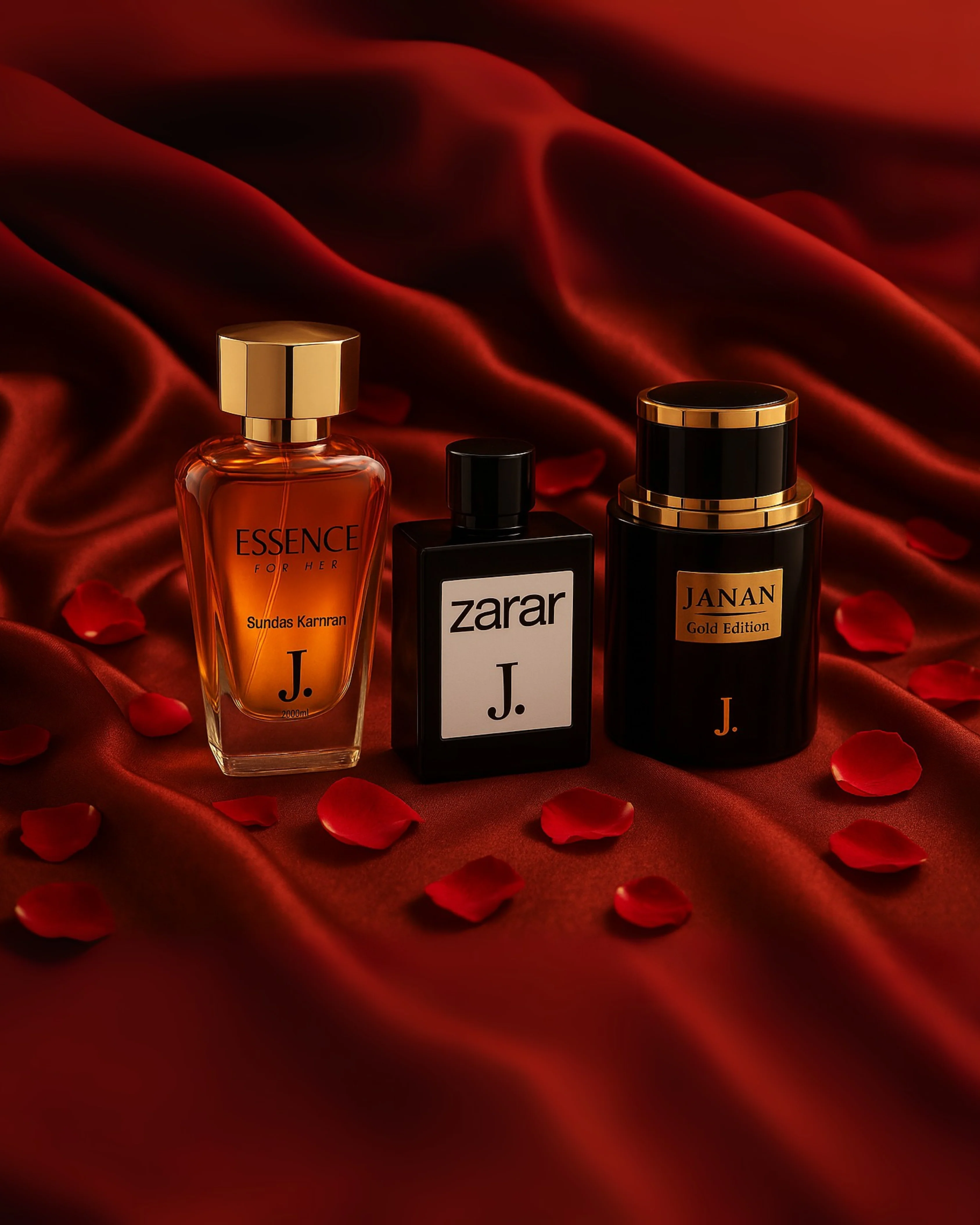 The Signature Collection by J. – Essence, Zarar, and Janan Gold Edition(100 RS delivery charges)
